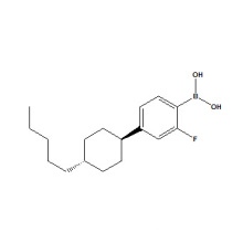 [2-Fluor-4- (trans-4-pentylcyclohexyl) phenyl] boronsäure CAS Nr. 163006-96-0